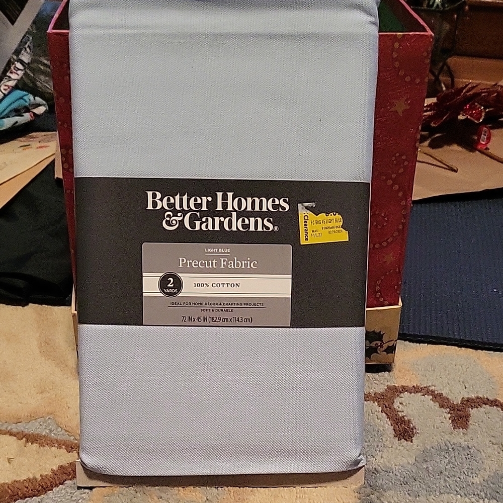 Better Homes And Gardens Blue Shell Fabric